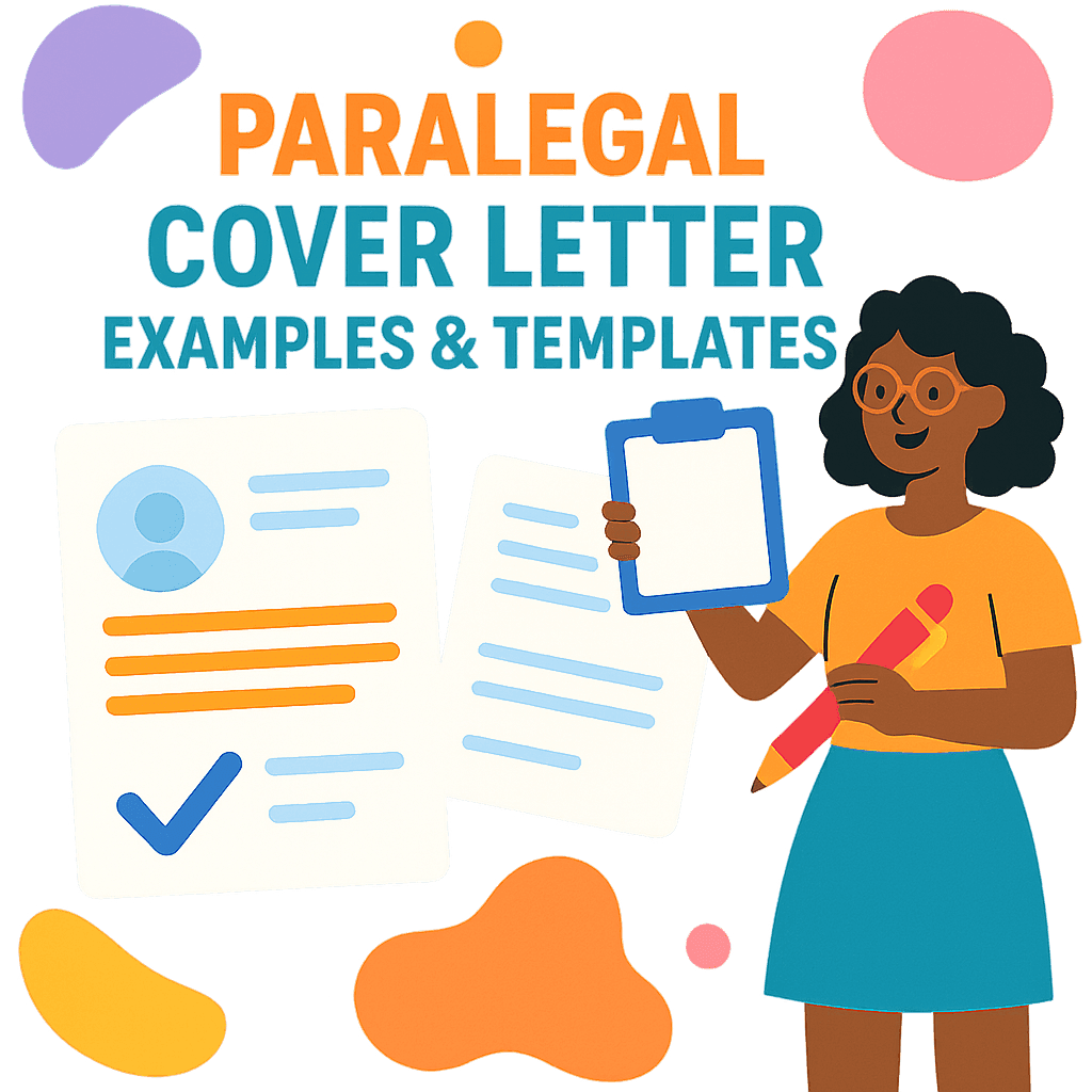 Paralegal Cover Letter Examples and Templates