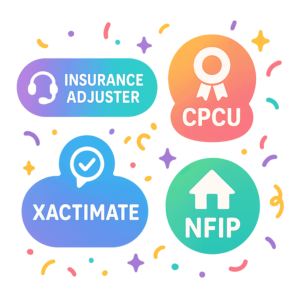 Claims Adjuster Resume Certifications