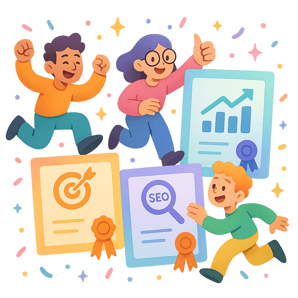 SEO Specialist Resume Certifications
