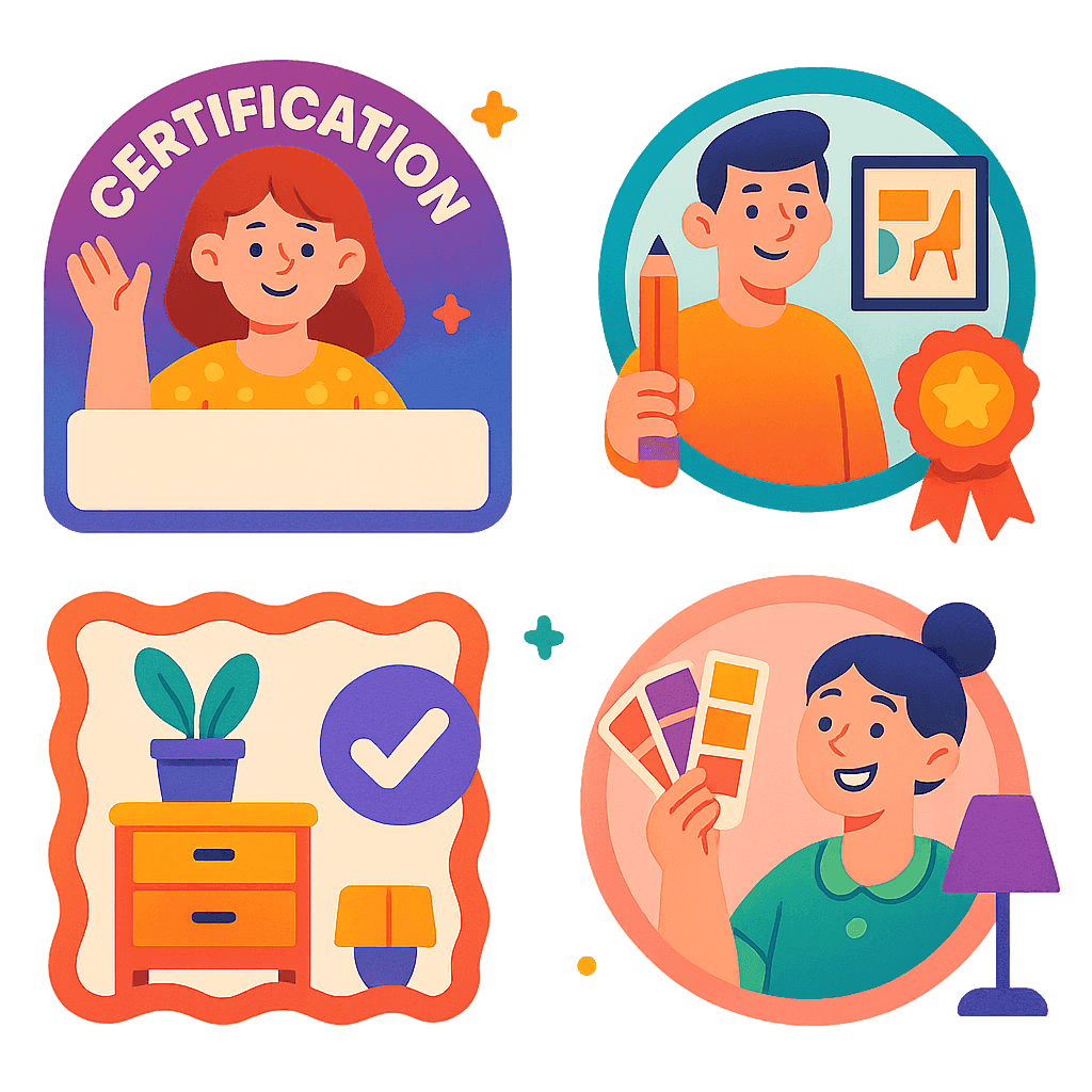 Interior Designer Resume Certifications