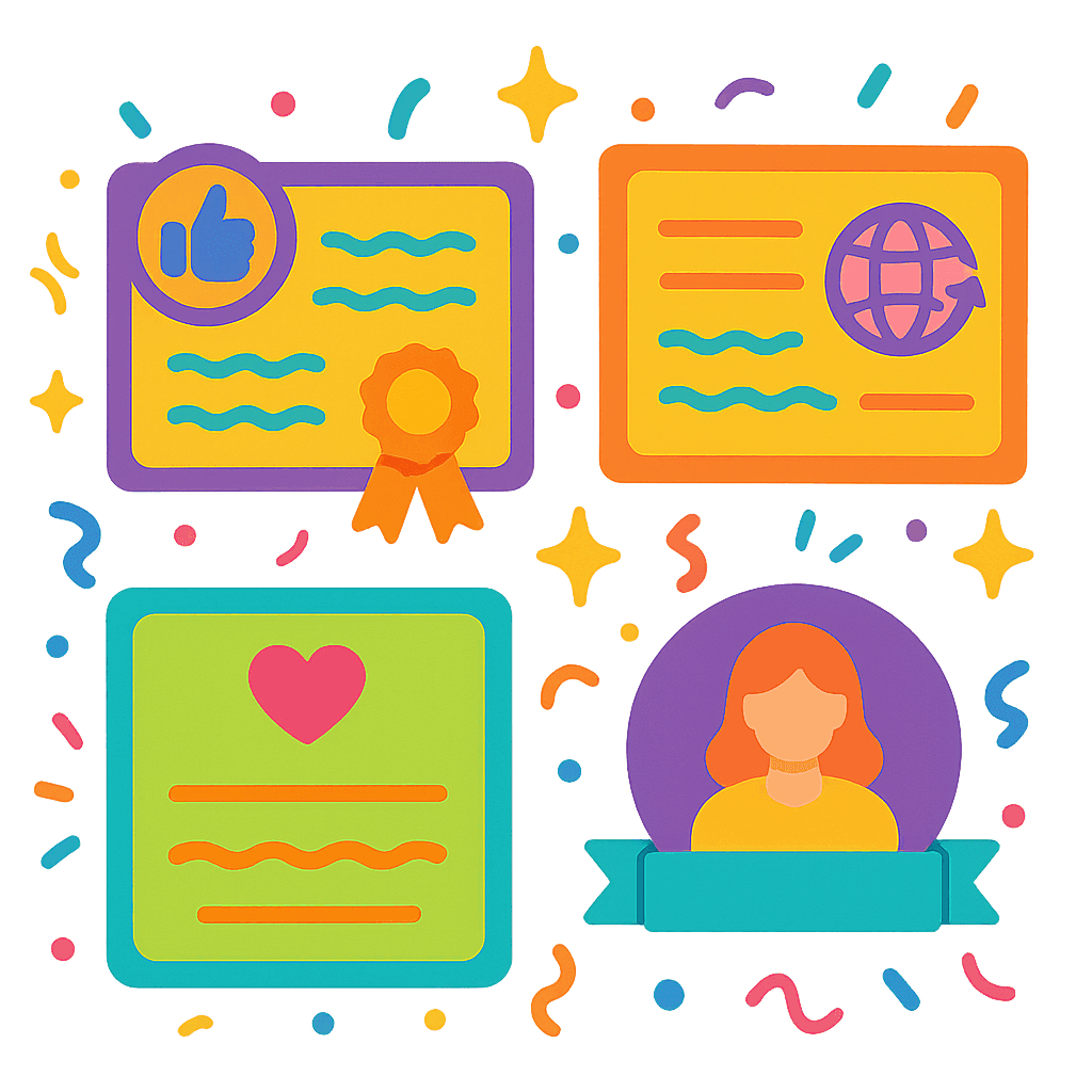 Social Media Manager Resume Certifications