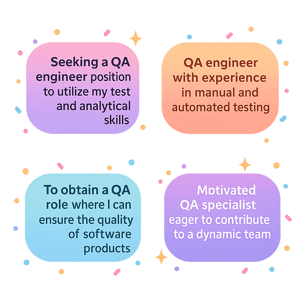 Top 10 Quality Assurance Engineer Resume Objective Examples for 2025