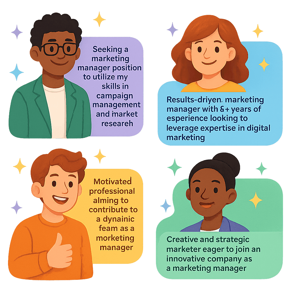 Top 10 Marketing Manager Resume Objective Examples for 2025