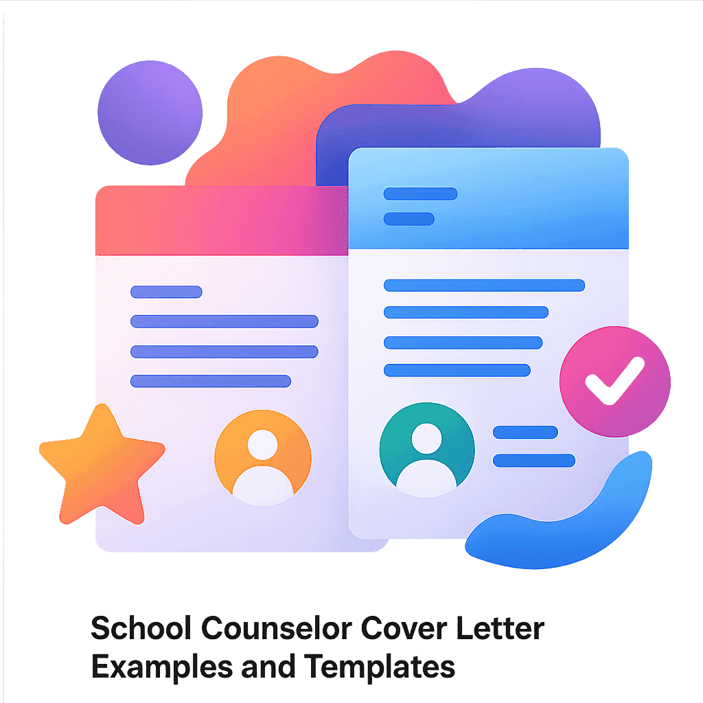 School Counselor Cover Letter Examples and Templates School Counselor Cover Letter Examples and Templates