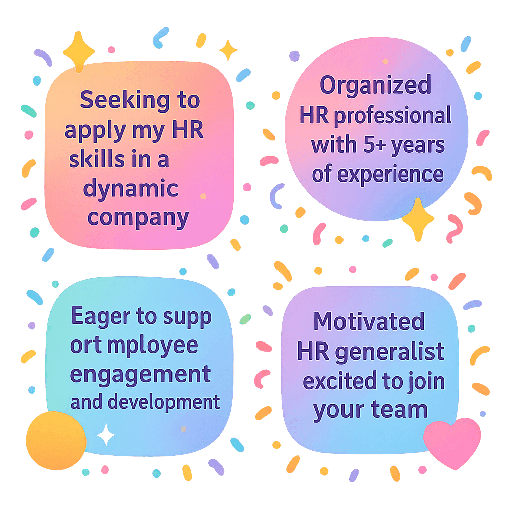 Top 10 HR Generalist Resume Objective Examples for 2025 Top 10 HR Generalist Resume Objective Examples for 2025